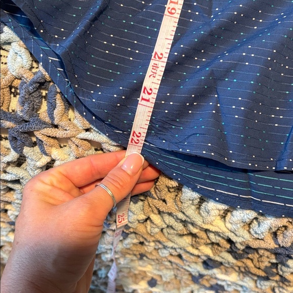 Robert Graham Blue Button-Up Shirt - Picture 9 of 9